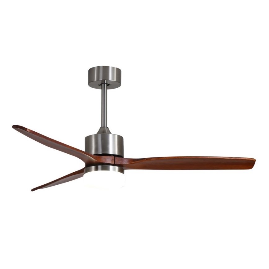 Immax NEO 07165-S - LED Kattotuuletin ELEGANTE LED/18W/230V tammi Wi-Fi Tuya + kauko-ohjaus