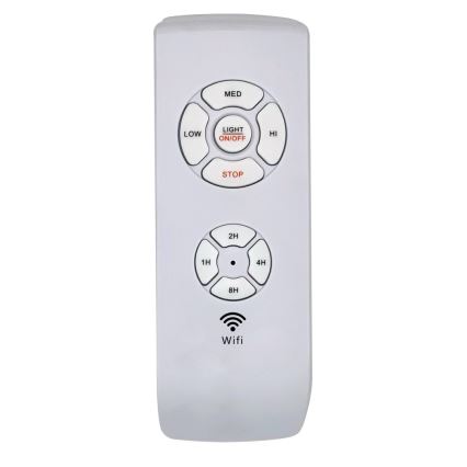 Immax NEO 07165-S - LED Kattotuuletin ELEGANTE LED/18W/230V tammi Wi-Fi Tuya + kauko-ohjaus