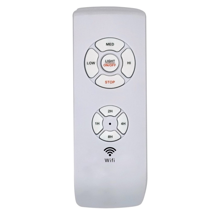 Immax NEO 07165-S - LED Kattotuuletin ELEGANTE LED/18W/230V tammi Wi-Fi Tuya + kauko-ohjaus