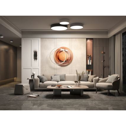 Immax NEO 07204L - Himmennettävä LED-kattovalaisin RONDATE LED/18W/230V 3000-6000K valkoinen Tuya + kauko-ohjaus