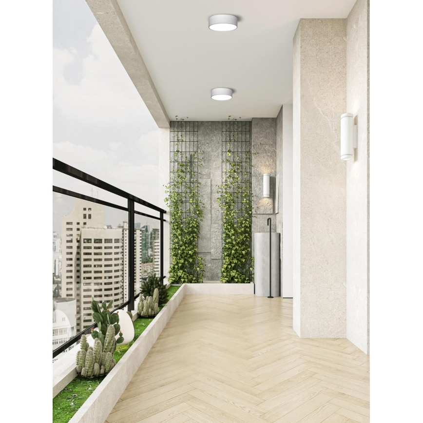 Immax NEO 07204L - Himmennettävä LED-kattovalaisin RONDATE LED/18W/230V 3000-6000K valkoinen Tuya + kauko-ohjaus