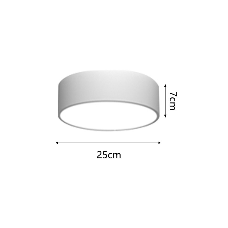 Immax NEO 07204L - Himmennettävä LED-kattovalaisin RONDATE LED/18W/230V 3000-6000K valkoinen Tuya + kauko-ohjaus