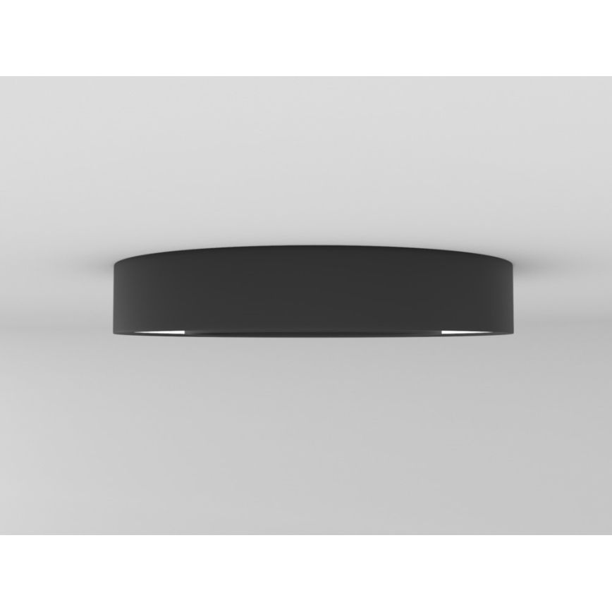 Immax NEO 07209L - Himmennettävä LED-kattovalaisin PASTEL LED/53W/230V 60 cm musta Tuya + kauko-ohjaus