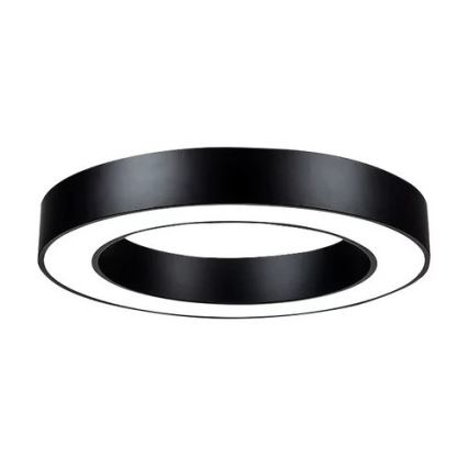 Immax NEO 07209L - Himmennettävä LED-kattovalaisin PASTEL LED/53W/230V 60 cm musta Tuya + kauko-ohjaus