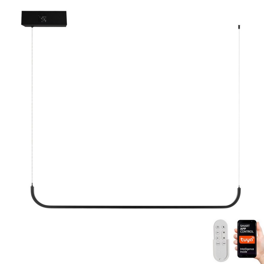 Immax NEO 07221L - LED himmennettävä kattovalaisin köydellä NEO LITE PATTINI LED/26W/230V 2700-6500K Wi-Fi Tuya + kaukosäädin