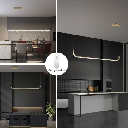 Immax NEO 07227L - Himmennettävä LED-kattokruunu johdossa PATTINI LED/26W/230V 3000-6000K Tuya + kauko-ohjaus