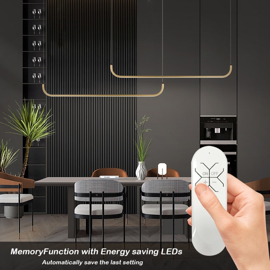 Immax NEO 07228L - Himmennettävä LED-kattokruunu johdossa PATTINI LED/53W/230V Tuya + kauko-ohjaus