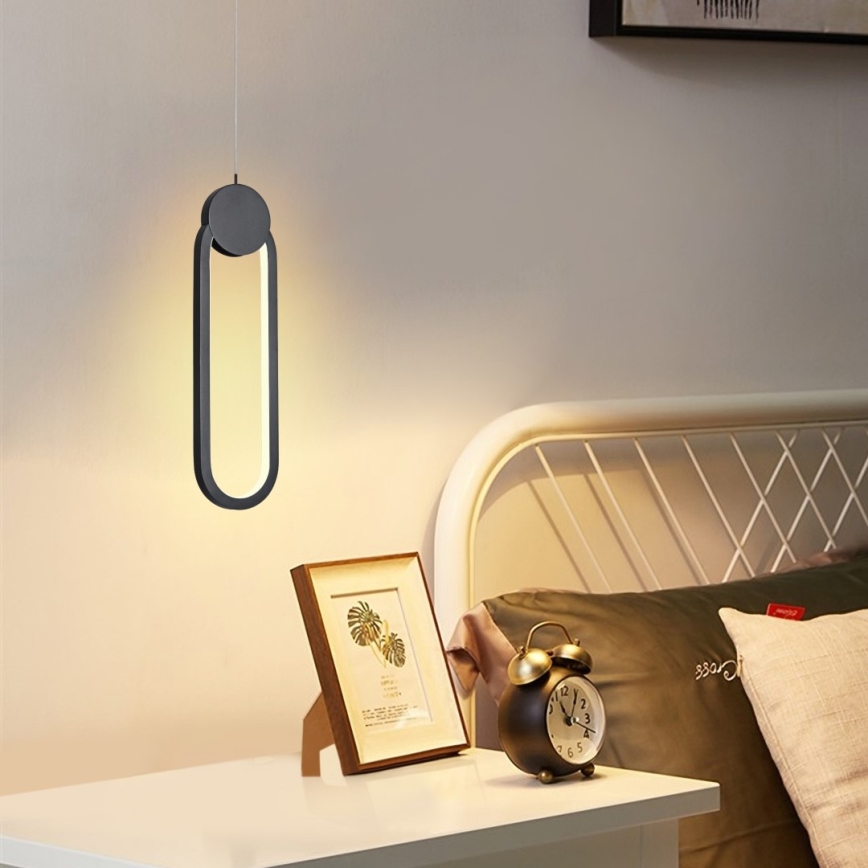 Immax NEO 07232L - Himmennettävä LED-kattokruunu johdossa NEO LITE OVALE LED/22W/230V 2700-6500K Wi-Fi Tuya + kauko-ohjaus