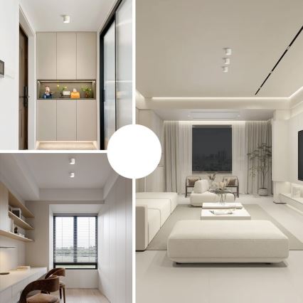 Immax NEO 07241L - himmennettävä LED-kattovalaisin RONDATE LED/18W/230V 11,5 cm Wi-Fi Tuya