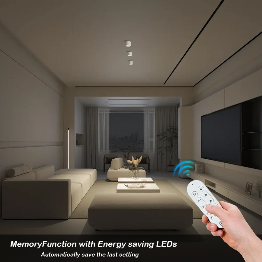 Immax NEO 07241L - Himennettävä LED-kattovalaisin RONDATE LED/18W/230V 11,5cm Wi-Fi Tuya