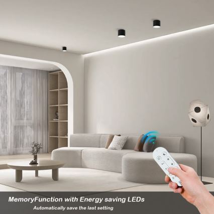 Immax NEO 07242L - LED Himennettävä kattovalaisin RONDATE LED/18W/230V 11,5 cm Wi-Fi Tuya