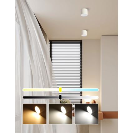 Immax NEO 07243L - LED himmennettävä kattovalaisin RONDATE LED/32W/230V 16,5 cm Wi-Fi Tuya