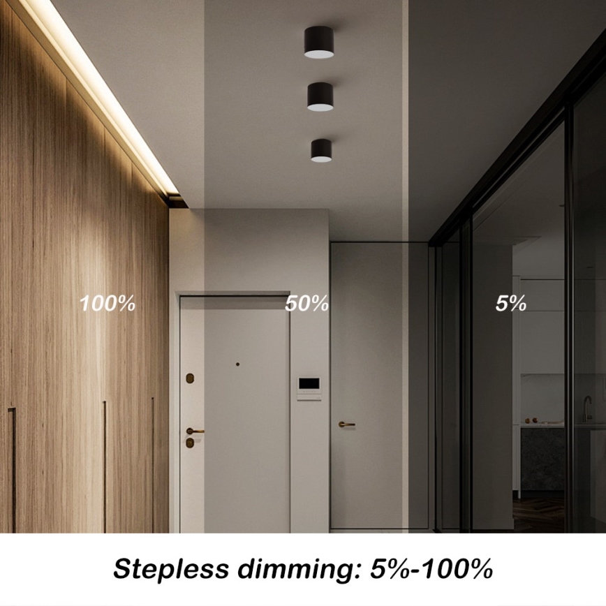 Immax NEO 07244L - LED himmennettävä kattovalaisin RONDATE LED/32W/230V 16,5 cm Wi-Fi Tuya