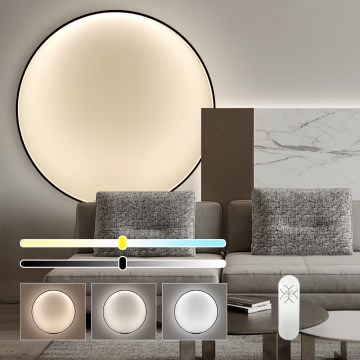 Immax NEO 07245-80 - LED himmennettävä seinävalaisin FINO LED/50W/230V 2700-6500K 80 cm Tuya + kaukosäädin