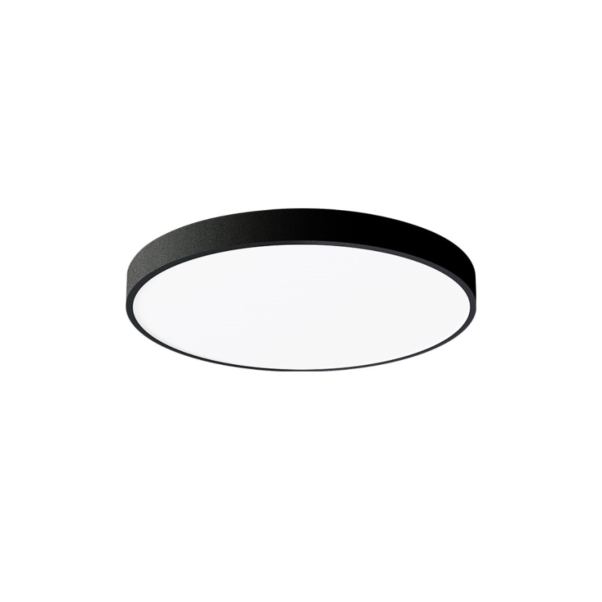 Immax NEO 07248L - Himmennettävä LED-kattovalaisin NEO LITE SEMPLICI LED/36W/230V 3000-6000K Wi-Fi Tuya musta + kauko-ohjaus