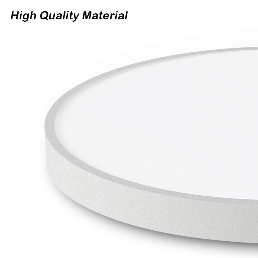 Immax NEO 07251L - Himmennettävä LED-kattovalaisin NEO LITE SEMPLICI LED/36W/230V 3000-6000K Wi-Fi Tuya valkoinen + kauko-ohjaus