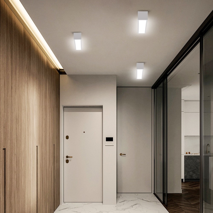 Immax NEO 07257L - himmennettävä LED-kattovalaisin NEO LITE LUNGO LED/20W/230V 3000-6000K Wi-Fi Tuya valkoinen + kaukosäädin