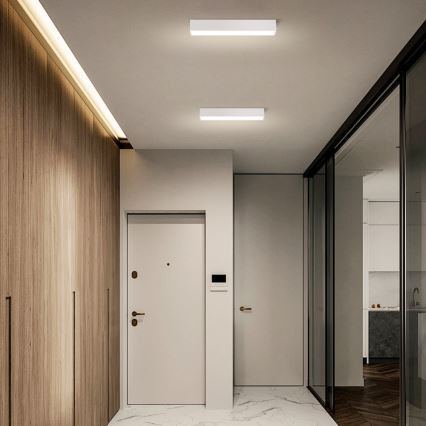 Immax NEO 07257L - himmennettävä LED-kattovalaisin NEO LITE LUNGO LED/20W/230V 3000-6000K Wi-Fi Tuya valkoinen + kaukosäädin