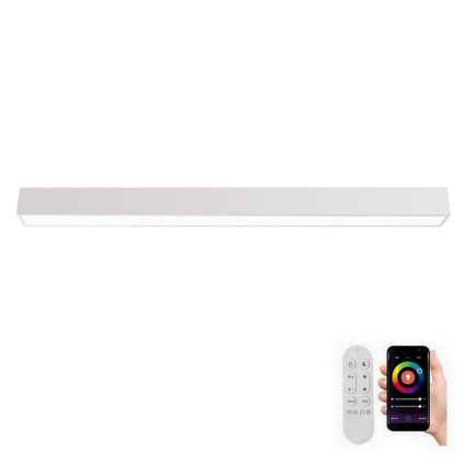 Immax NEO 07259L - himmennettävä LED-kattovalaisin NEO LITE LUNGO LED/38W/230V 3000-6000K Wi-Fi Tuya valkoinen + kaukosäädin