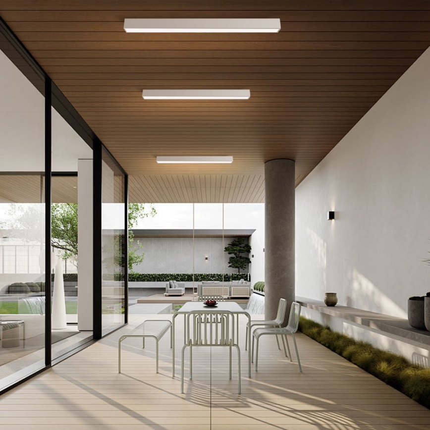 Immax NEO 07259L - himmennettävä LED-kattovalaisin NEO LITE LUNGO LED/38W/230V 3000-6000K Wi-Fi Tuya valkoinen + kaukosäädin