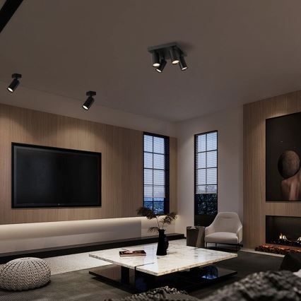 Immax NEO 07260W - LED RGB+CCT himmennettävä kohdevalaisin NEO LITE PUNTO 1xGU10/6W/230V Wi-Fi Tuya