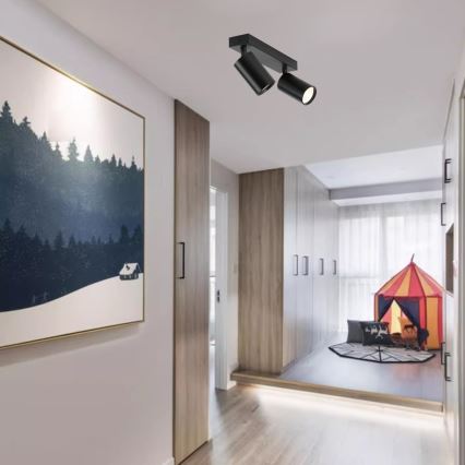 Immax NEO 07262W - LED RGB+CCT himmennettävä kohdevalaisin NEO LITE PUNTO 2xGU10/6W/230V Wi-Fi Tuya