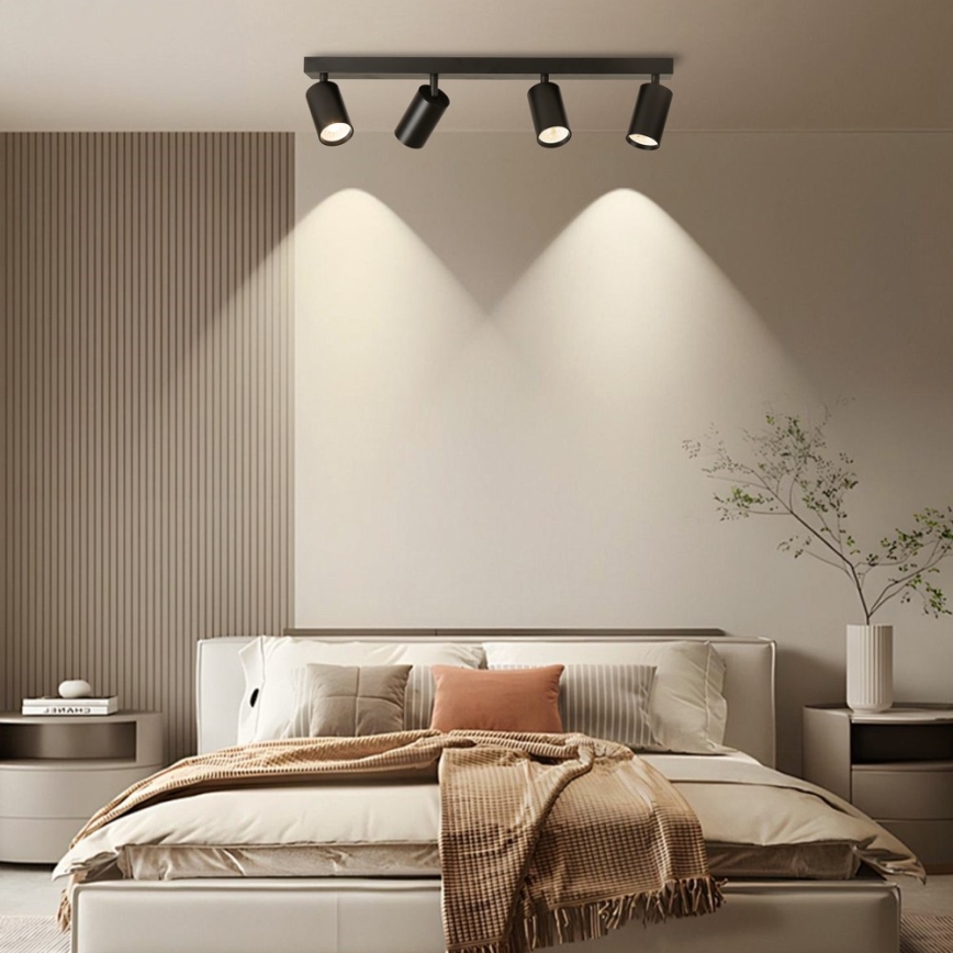 Immax NEO 07264W - himmennettävä LED RGB+CCT kohdevalaisin NEO LITE PUNTO 4xGU10/6W/230V Wi-Fi Tuya