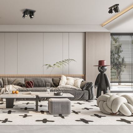 Immax NEO 07264W - himmennettävä LED RGB+CCT kohdevalaisin NEO LITE PUNTO 4xGU10/6W/230V Wi-Fi Tuya