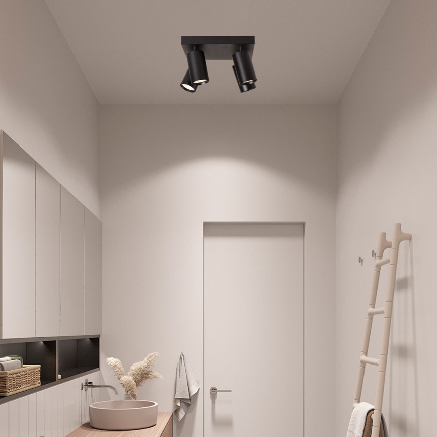 Immax NEO 07267Z - himmennettävä LED RGB+CCT kohdevalaisin NEO PUNTO 4xGU10/4,8W/230V Wi-Fi Tuya