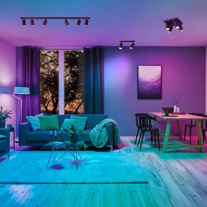 Immax NEO 07268W - LED RGB+CCT himmennettävä kohdevalaisin NEO LITE PUNTO 6xGU10/6W/230V Wi-Fi Tuya