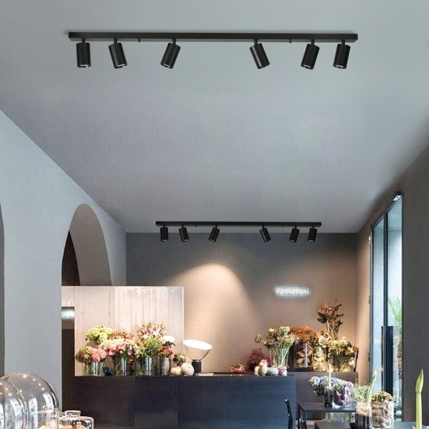 Immax NEO 07268W - LED RGB+CCT himmennettävä kohdevalaisin NEO LITE PUNTO 6xGU10/6W/230V Wi-Fi Tuya