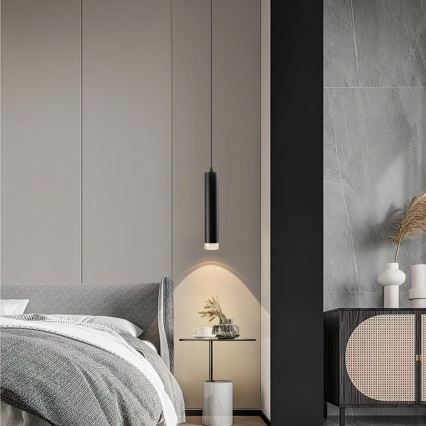 Immax NEO 07274W - LED RGB+CCT himmennettävä kattovalaisin köydellä NEO LITE PUNTO 1xGU10/6W/230V Wi-Fi Tuya