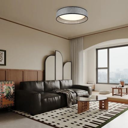 Immax NEO 07287L - LED+CCT himmennettävä kattovalaisin LONA LED/36W/230V 3000-6000K Wi-Fi Tuya Ø 45,5 cm + kaukosäädin