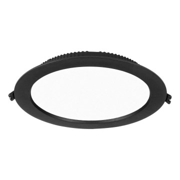 Immax NEO 07294L - himmennettävä upotettava DOWN-LED-alasvalo, 36 W / 230 V, Wi‑Fi, Tuya halkaisija 23 cm, musta