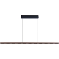 Immax NEO 07309L - LED-himmennettävä riippuvalaisin vaijerilla anturilla MADEIRA LED/37 W/230 V 157 cm pähkinänsävy