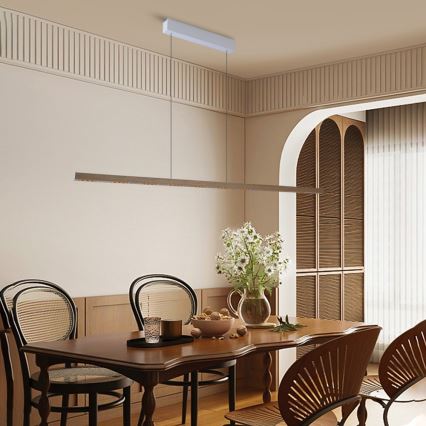 Immax NEO 07310L - LED-himmennettävä riippuvalaisin vaijerilla anturilla MADEIRA LED/37W/230V 157 cm saarni