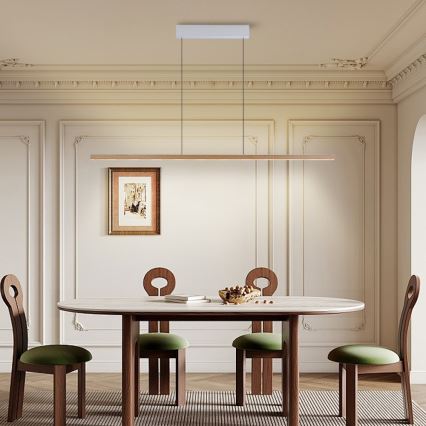 Immax NEO 07310L - LED-himmennettävä riippuvalaisin vaijerilla anturilla MADEIRA LED/37W/230V 157 cm saarni