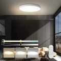 Immax NEO 07315L - LED-himmennettävä kattovalaisin SEMPLICI LED/96W/230V halkaisija 80 cm Wi-Fi Tuya valkoinen + kaukosäädin
