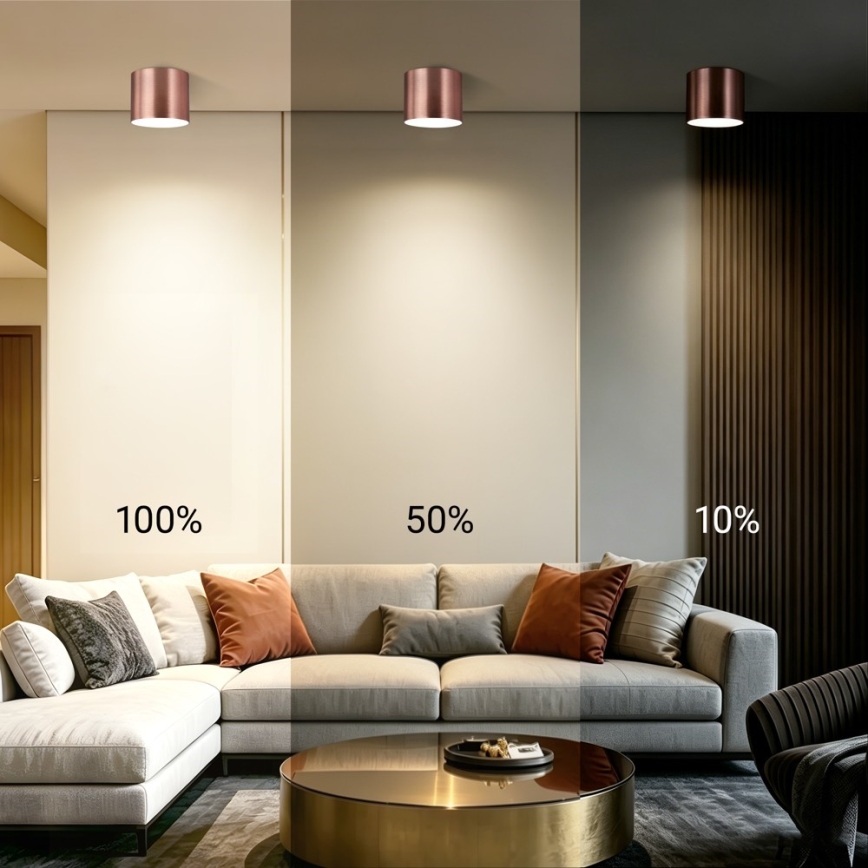 Immax NEO 07320L - himmennettävä LED-kattovalaisin RONDATE LED/32W/230V halkaisija 16,5 cm Wi‑Fi Tuya ruusukulta