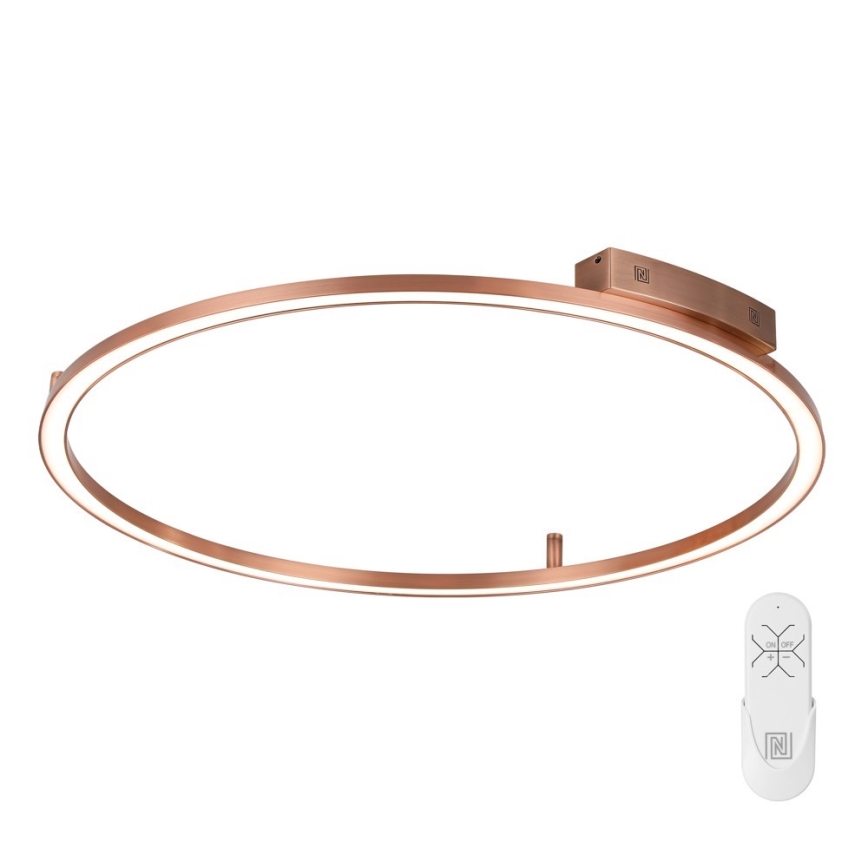 Immax NEO 07325-120C - FINO himmennettävä LED/72W/230V 120 cm kattovalaisin Tuya ruusukulta + kaukosäädin