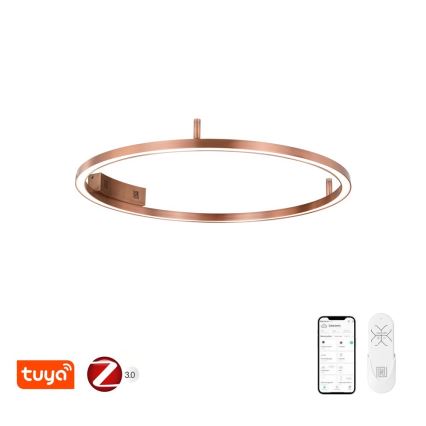 Immax NEO 07326-80C - himmennettävä LED-kattovalaisin FINO LED/55W/230V 80 cm Tuya ruusukulta + kaukosäädin