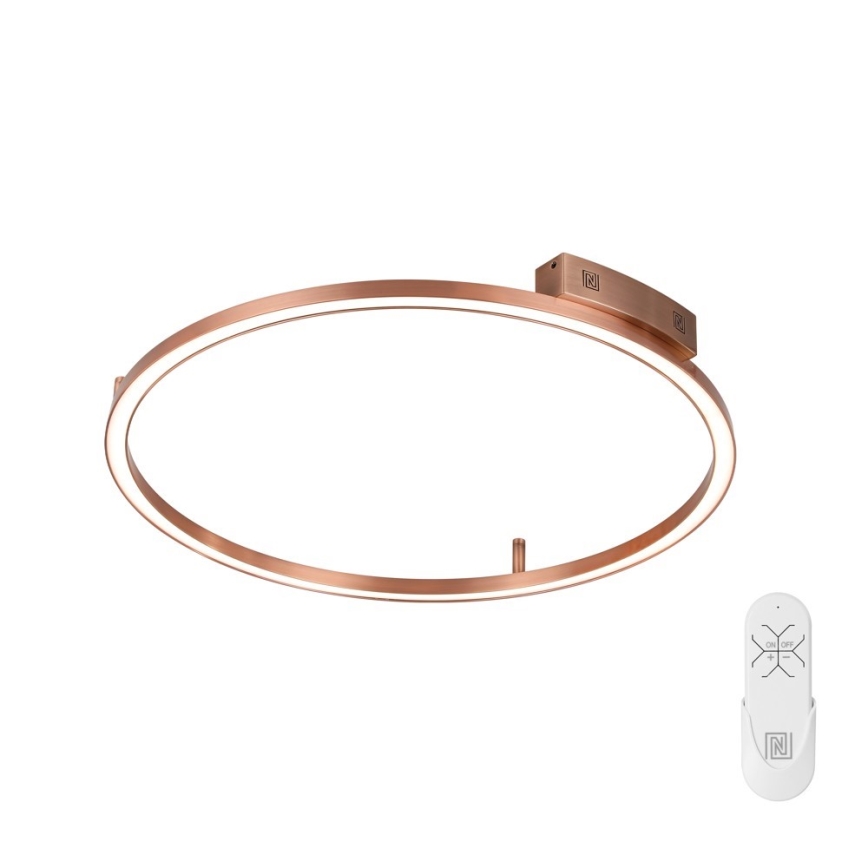 Immax NEO 07326-80C - himmennettävä LED-kattovalaisin FINO LED/55W/230V 80 cm Tuya ruusukulta + kaukosäädin