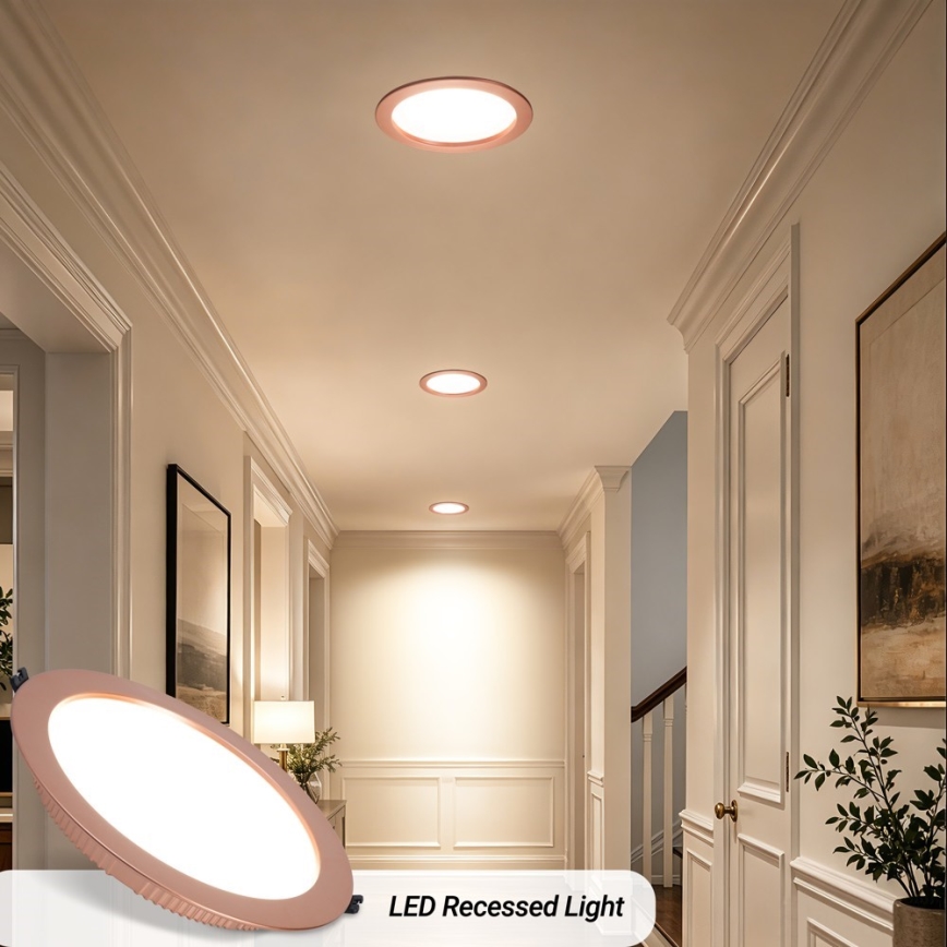 Immax NEO 07331L - Himennettävä LED-upotettava alasvalo DOWN LED/36W/230V Wi-Fi Tuya halkaisija 23 cm ruusukulta