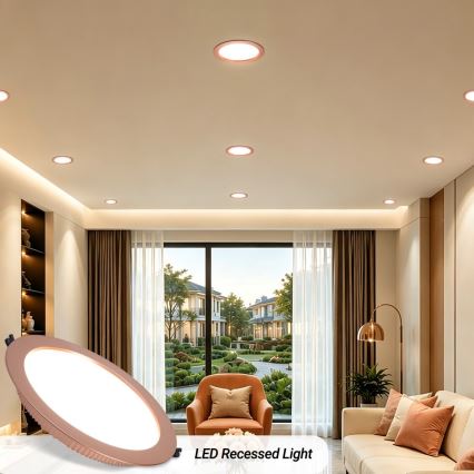 Immax NEO 07331L - Himennettävä LED-upotettava alasvalo DOWN LED/36W/230V Wi-Fi Tuya halkaisija 23 cm ruusukulta