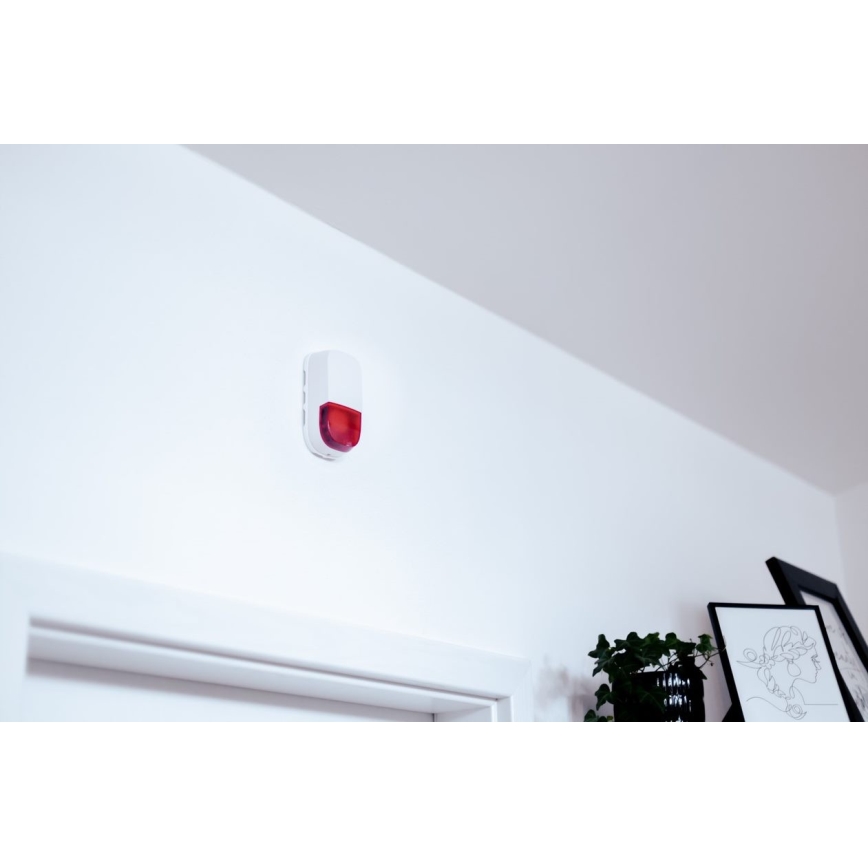 Immax NEO 07504L - Älykäs sireeni SMART 5V / 95dB ZigBee 3.0 IP65 Tuya