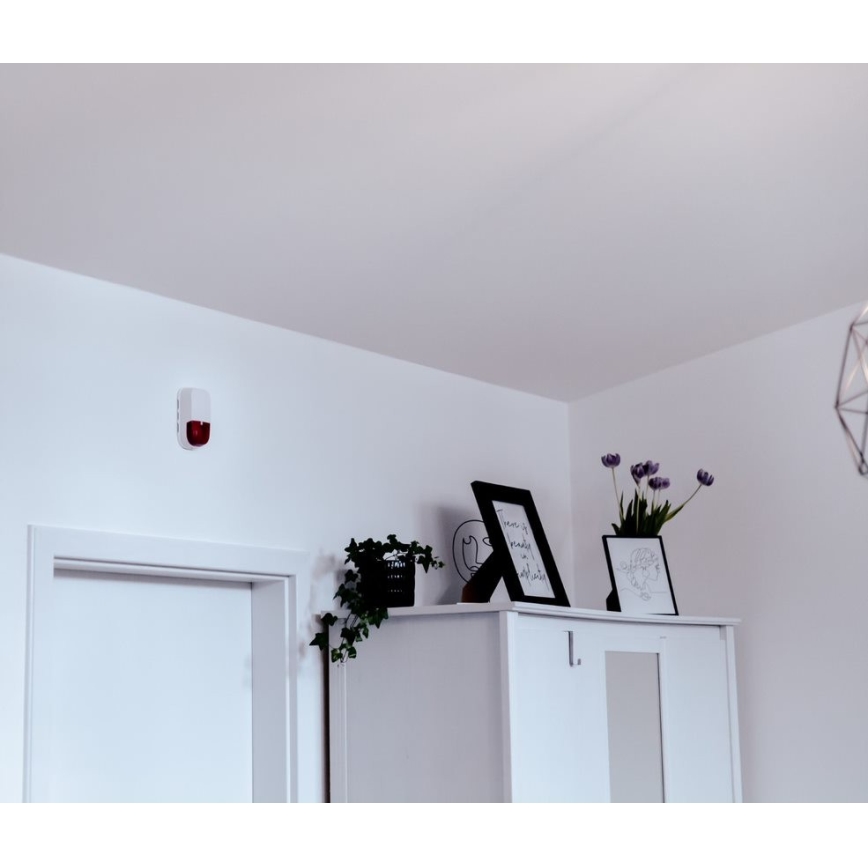 Immax NEO 07504L - Älykäs sireeni SMART 5V / 95dB ZigBee 3.0 IP65 Tuya