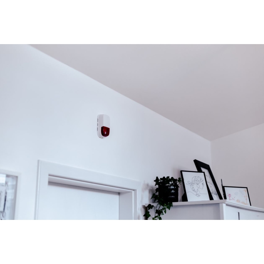 Immax NEO 07504L - Älykäs sireeni SMART 5V / 95dB ZigBee 3.0 IP65 Tuya