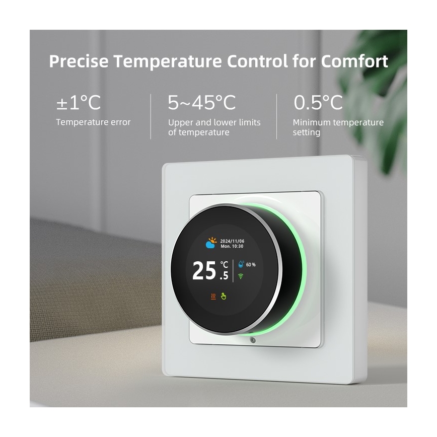 Immax NEO 07555L - SMART-termostaatti sähköiseen lattialämmitykseen 230V/16A