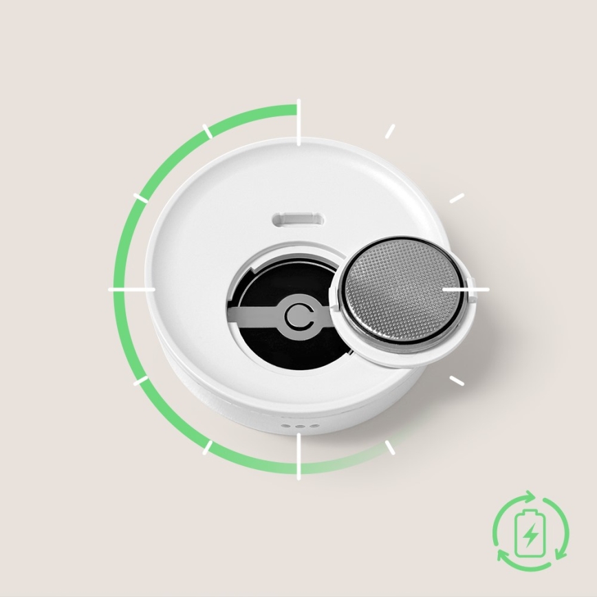 Immax NEO 07557L - Älykäs lämpötila- ja kosteusanturi 1xCR2430 Tuya