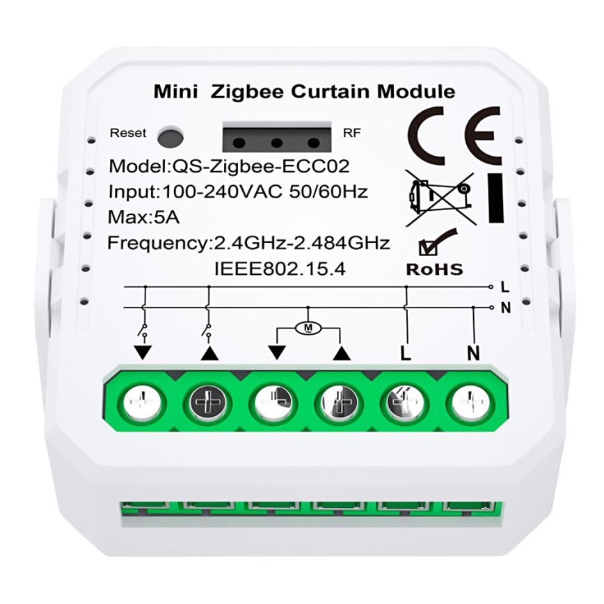 Immax Neo 07580L - Älykäs ohjain kaihtimien ja kaihtimien ohjaamiseen Tuya